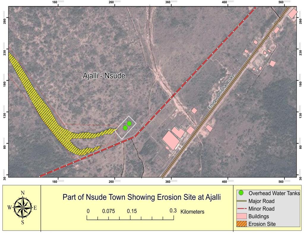 2.4 Overview of Project Site The site is located at Ugwuto Nsude, Udi Local Government Area of Enugu State. It is within geographical co-ordinates of 6 0 24.598 N and 07 0 23.107 E.