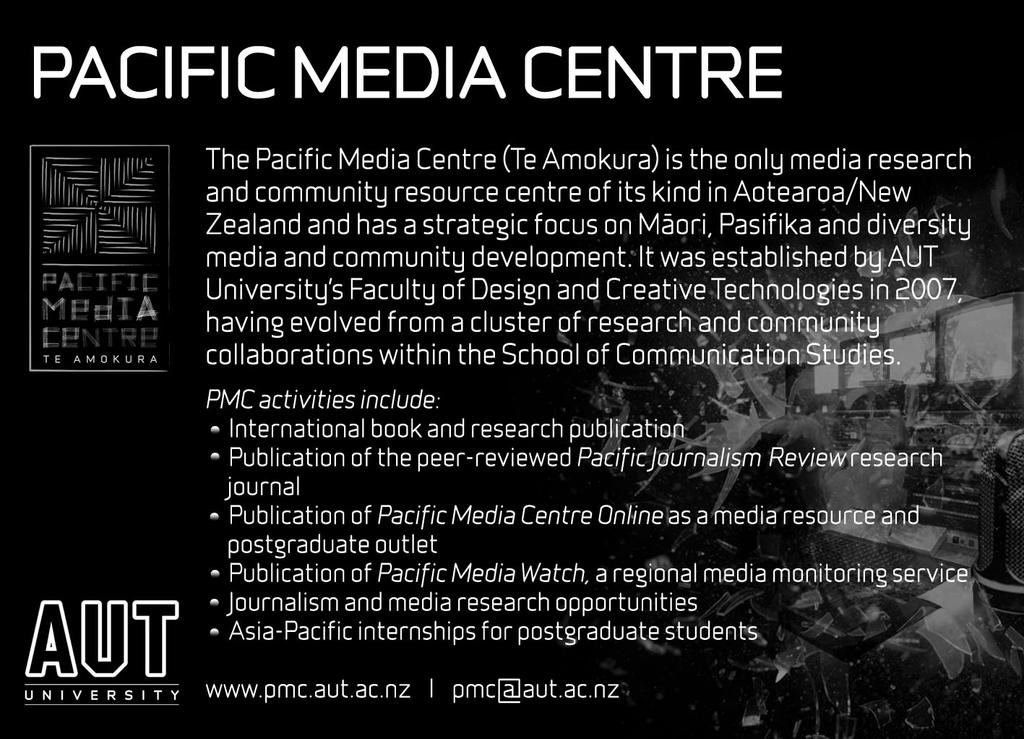awareness programmes and supporting Pacific media generously in our quest to develop skills, capacity and media institutional knowledge.