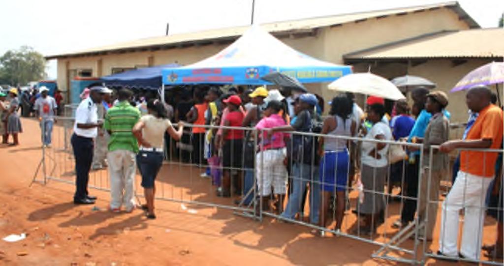 Voters who had lost their voter cards were issued with temporary voter permits for that day. Regardless of the challenges met on the day, voting continued successfully in all the polling centers.