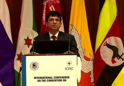 38 INTERNATIONAL CONFERENCE ON THE CONVENTION ON CERTAIN CONVENTIONAL WEAPONS Commodore Nishant Kumar, Director Military