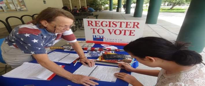 our county as well as new and upcoming innovations such as on-line voting. NATIONAL VOTER REGISTRATION DAY Sept.