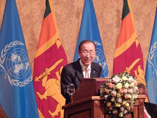 5 Transitional Justice and Sustainable Development in Sri Lanka UN Secretary-General s remarks at event in Sri Lanka on SDG16 The 2030 Agenda for Sustainable Development is explicitly grounded in