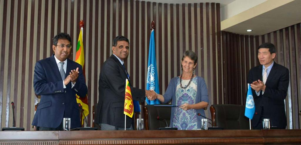 Under the 2015 UN HRC resolution co-sponsored by Sri Lanka, the Government has committed to addressing the legacy of the country s armed conflict, and together with the UN through its comprehensive