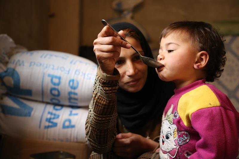 Emergency Food Assistance to Vulnerable Syrian Populations inside Syria and the Neighbouring Countries of Jordan, Lebanon, Turkey, Iraq and Egypt Now into its fifth year, the conflict in Syria has