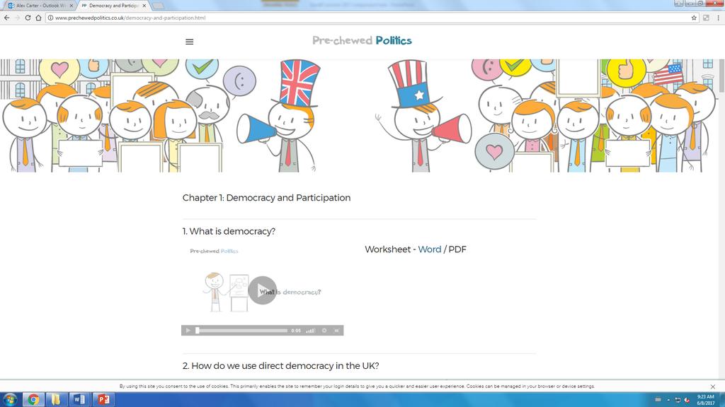 Democracy Task 1 Click on