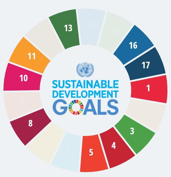 Why data matters III: 3. International commitments Sustainable Development Goals (SDGs) 9 direct references (incl.