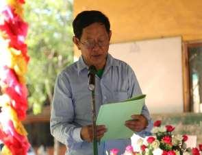 Distribution ceremony at Prey Lvea High school, Prey Kabas district, Takeo province. The event was held on July 1 st 2016 at 8:00 a.m. Presided by her Excellency Ton Sa Im, Undersecretary of State of the Ministry of Education Youth and Sport as the guest of honor including speeches by Mr.