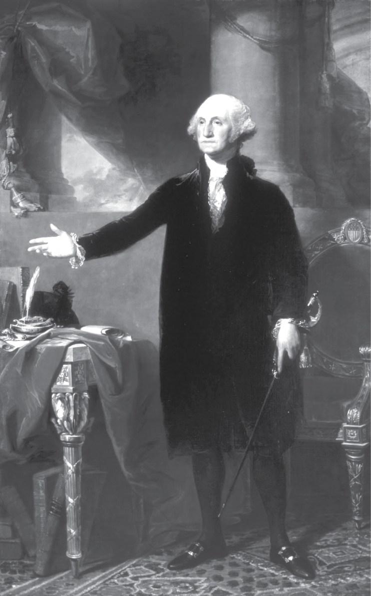 25 Use the image and your knowledge of social studies to answer the following question. This portrait of eorge Washington served as a larger symbol at the time of the War of 1812.