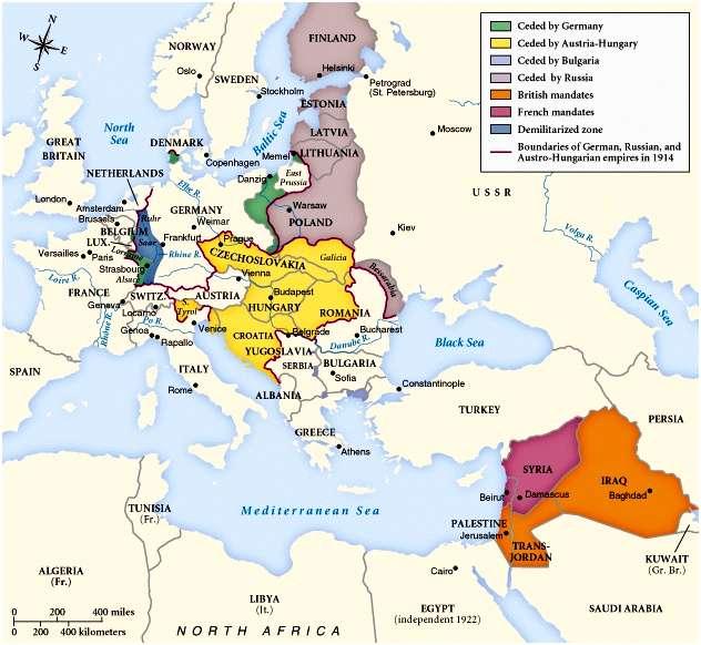 Europe After WWI Germany
