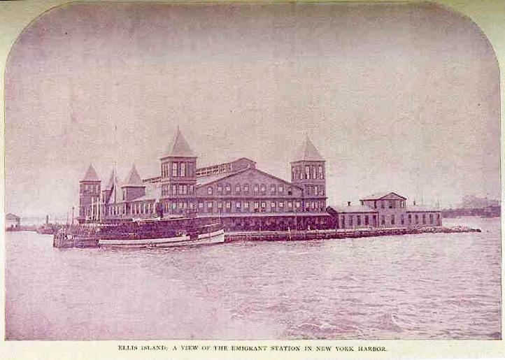 1. ARRIVAL at Ellis Island, NYC Harbor: Immigration Processing Center Opened in 1892 http://www.history.com/topics/tenements/videos/u-s-immigration-before-1965?