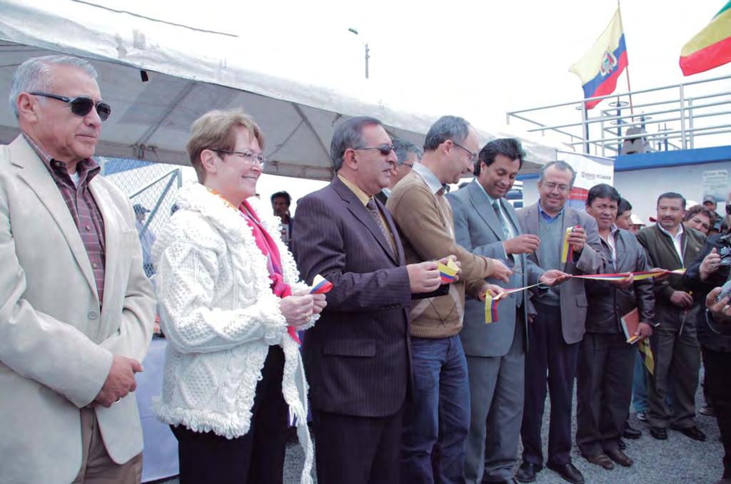 IM IM IM IM ECUADR NEWS MRE Inauguration of the Regional Potable Water System in García Moreno, in the Province of Carchi n January 20th, the United States Government, through its Embassy USAID, in