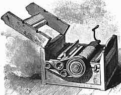Eli Whitney and the Cotton Gin v Separated the cotton from its