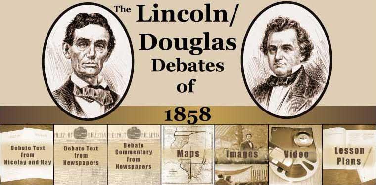 LINCOLN-DOUGLAS DEBATES In 1858, there was an important election that took place in the U.S. Senate. Illinois Republicans nominated Abraham Lincoln.