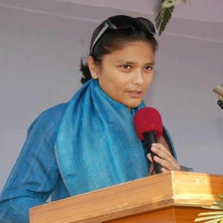 A member of the Indian National Congress in the 16th session of the Lok Sabha from the constituency of Silchar in Assam. She is currently serving as the President for the All India Manila Congress.