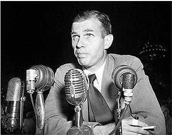 investigate disloyalty Hollywood Ten Alger Hiss state Dept.