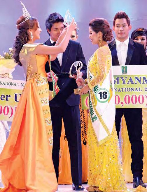 Time out 41 The Myanmar Times March 4-10, 2013 Miss Myanmar 2013 contestants look OK but drop the ball on tourism knowledge By Nuam Bawi THE final round of the Miss Myanmar International 2013 beauty