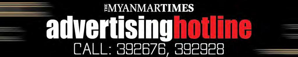 57 mt Quick guide the MyanMar times March 4-10, 2013 MARINE COMMUNICATION & NAvIGATION Top Marine Show Room No-385, Ground Floor, Lower Pazundaung Road, Pazundaung Tsp, Yangon.