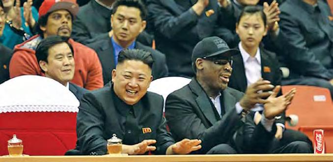 timessport March 4-10, 2013 North Korea s Kim Jong-Un meets The Worm SEOUL Flamboyant former NBA star Dennis Rodman has become the most high-profile American to meet the new leader of North Korea,