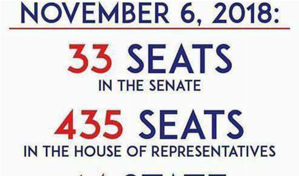 2018 MIDTERM ELECTIONS» Senate Seats» 23 Democrats, 2 independents, and 9