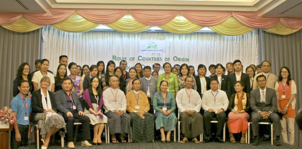 Acknowledgements Figure 1: Participants of the Policy Dialogue on the Roles of Countries of Origin The Policy Dialogue on the Roles of Countries of Origin was organised by the Mekong Migration