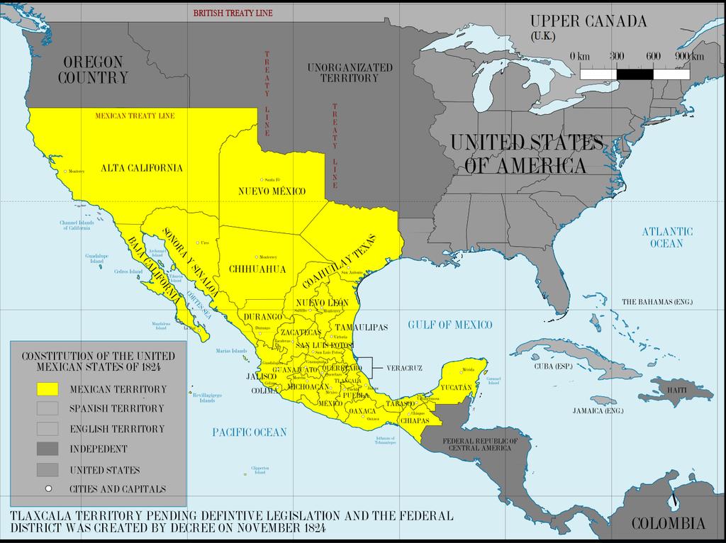 Economic ties with the United States Texas was separated from most of Mexico by large swaths of desert with little in the way of roads.