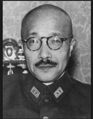 Hideki Tojo Razor General in the Imperial Army of Japan Became Prime