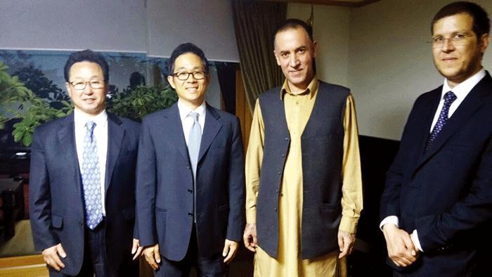 From left: General Secretary Director Paul Chang of Nutrition & Education International Korea, Chairman Hun Sok Kang of KAFA, Ambassador Ambassador Sayeb of Afghanistan in Seoul and Counsellor