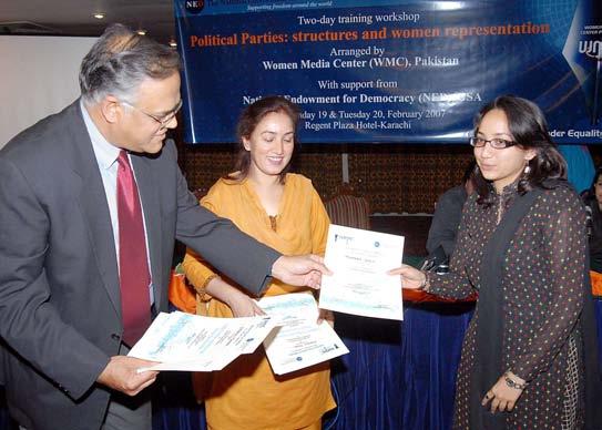 Javed Jabbar, giving a certificate to a journalist ruled the country and in the remaining period, they remained in the background.