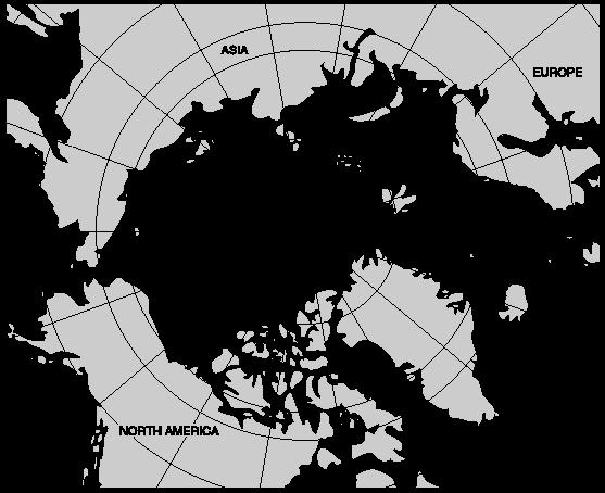 Geography 1a 2. This polar map would be most useful to a: A. pilot flying from Europe to South America. B.