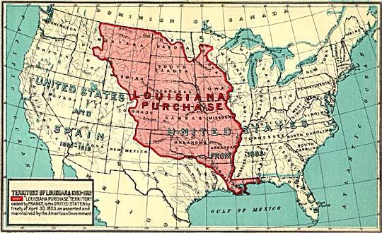Maps of the Louisiana Purchase The