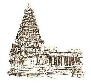 a. Style - b. Style - B. Write any 1 difference and 1 similarity between the temple styles on the basis of their features. a. b. Difference Difference Similarity: C.