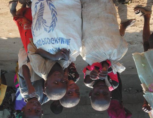 Cooperation with WFP In 2005, WFP and UNHCR strengthened their partnership by collaborating on a number of issues, providing food to refugees and combating malnutrition, especially among refugee