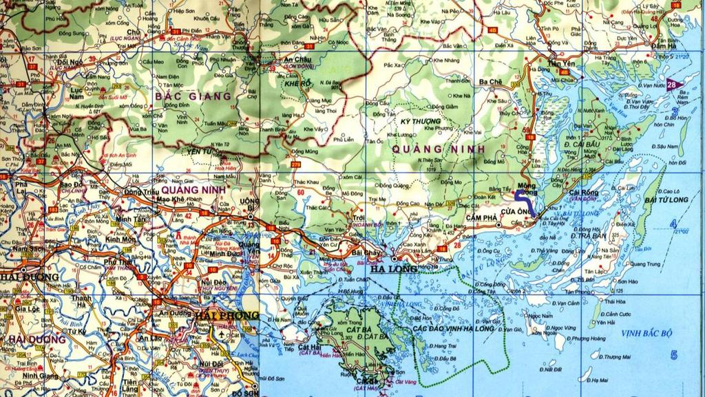 Introduction 1.4 Sub-Project Description The NH18 of NIP is situated in Quang Ninh Province and is situated approximately 200 km East of Hanoi. This province is in the North East region of Vietnam.