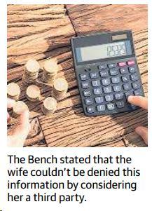 Prelims Focus Facts-News Analysis Wife has the right to know husband s salary details: HC A woman