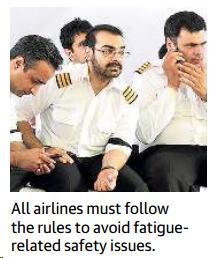 Prelims Focus Facts-News Analysis Page-1-Pilots may have to work longer hours Aviation regulatory body DGCA amends rules on flight duty Amended its rules