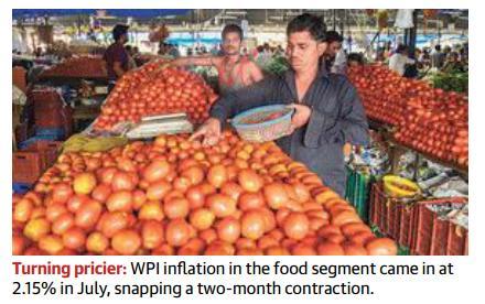 Page-15- Retail, WPI inflation accelerate CPI in ation