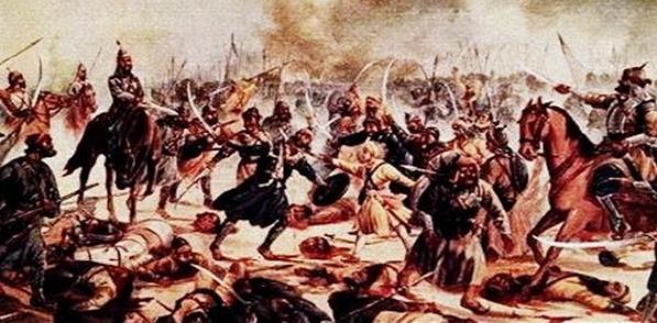 The Battle of Chandwar (1193 or 1194) was fought between Muhammad Ghori and Jaichand of Kannauj of the Gahadavala dynasty.
