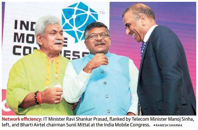 Continue Page-13- Bharti to join telecom firms in spending 50,000 cr.
