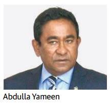 Prelims Focus Facts-News Analysis Page-1-India rejects Maldives off er As concerns not met, New Delhi refuses to meet special envoy India rejected an off er by Maldivian President Abdulla Yameen to