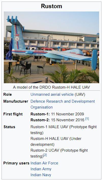 Prelims Focus Facts-News Analysis Page-1- Rustom 2 UAV takes to skies Unmanned air vehicle (UAV) being developed by Defence Research and Development Organisation for the three services, Indian Army,