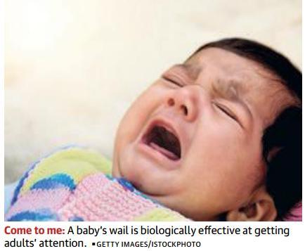 Continue Page-18- Crying is as important as breathing for babies: study Scientists show how the two activities are