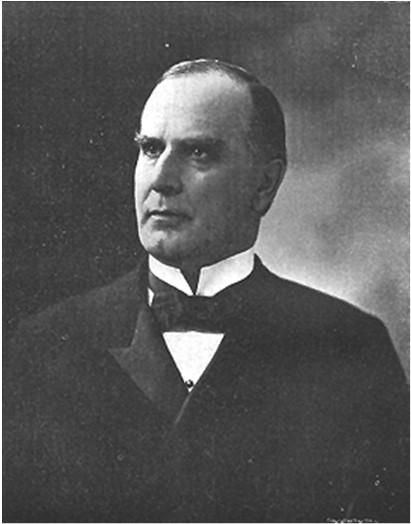 William McKinley (1843-1901) Born in Ohio on January 29, 1843.