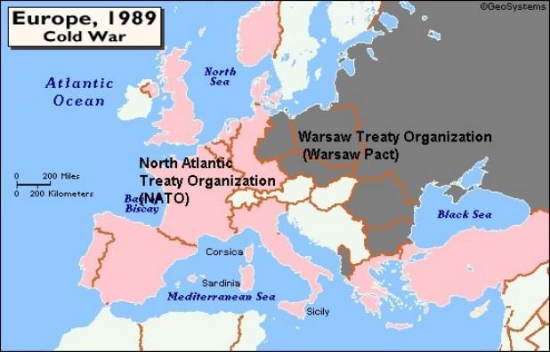 1949 - NATO Formed North Atlantic Treaty Organization Military alliance An attack on