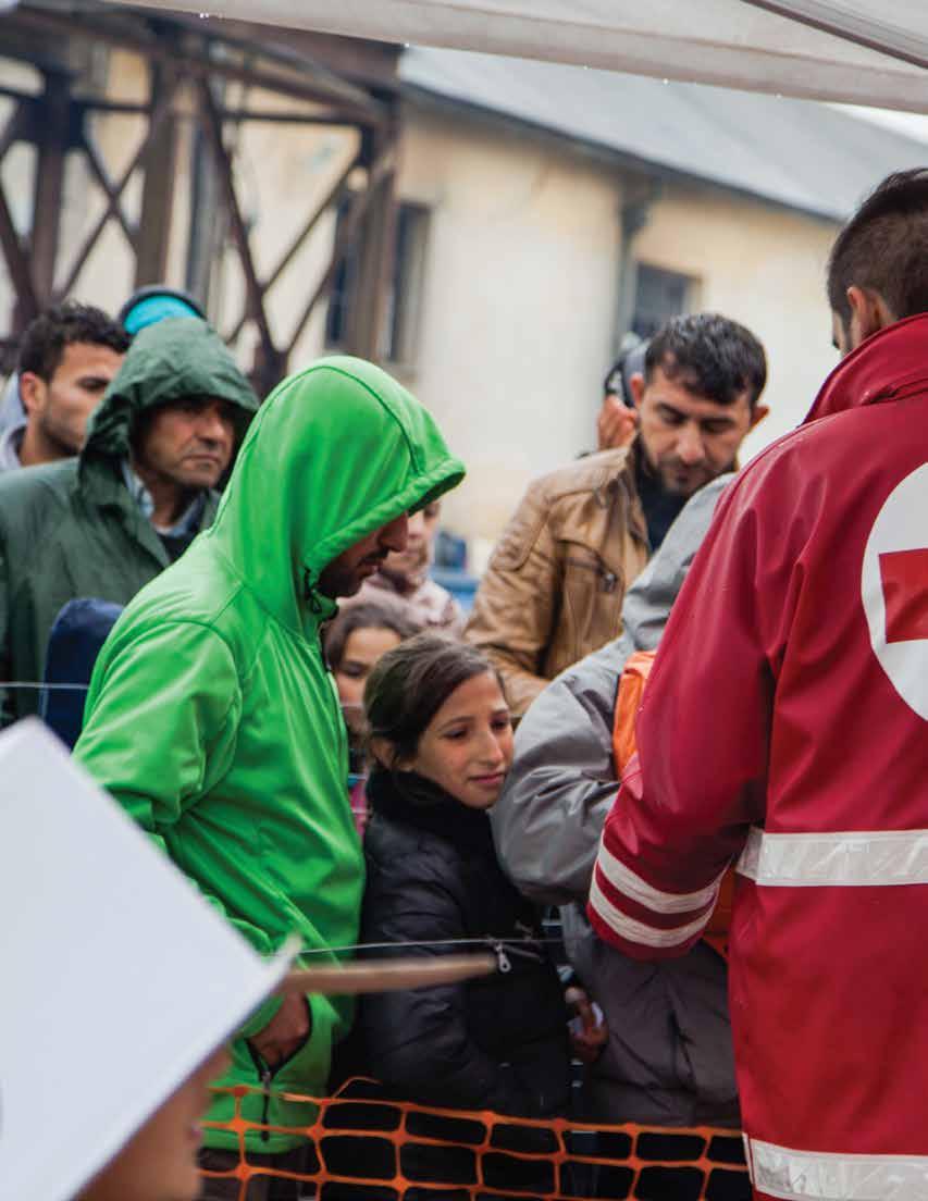 AID WORKER PROFILE Refugee Crisis: Meet an aid worker on the frontline SINCE THE BEGINNING OF THE REFUGEE CRISIS, hundreds of thousands of people have passed through Greece in search of safety and a