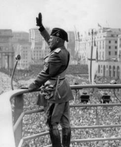 THE RISE OF MUSSOLINI After a corrupt election, Mussolini names himself Il Duce, The Leader Banned all other political parties Decreased