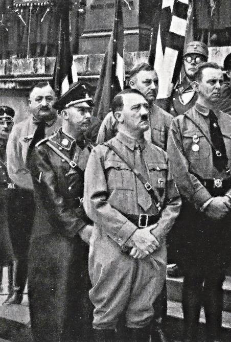RISE OF HITLER DEPRESSION HITS GERMANY This Photo by Unknown Author is licensed under CC BY-NC-ND Late 1924 released from jail 1930 Great Depression hits economy collapses, Nazis gain power Nazi