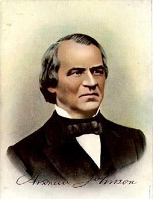 Vice President Andrew Johnson Was a Jacksonian Democrat. Came from rags to riches and was Anti-Aristocrat.