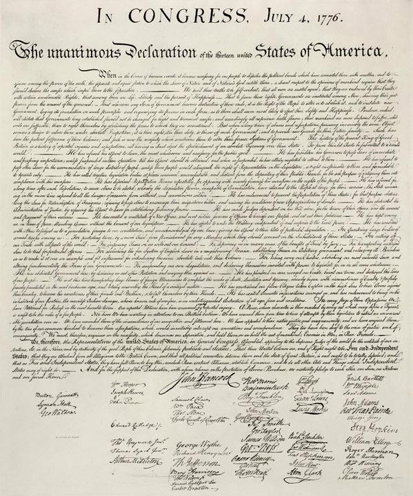 5. The Declaration of Independence The delegates to the Second Continental Congress wanted to explain why the colonies wished to form a separate nation.