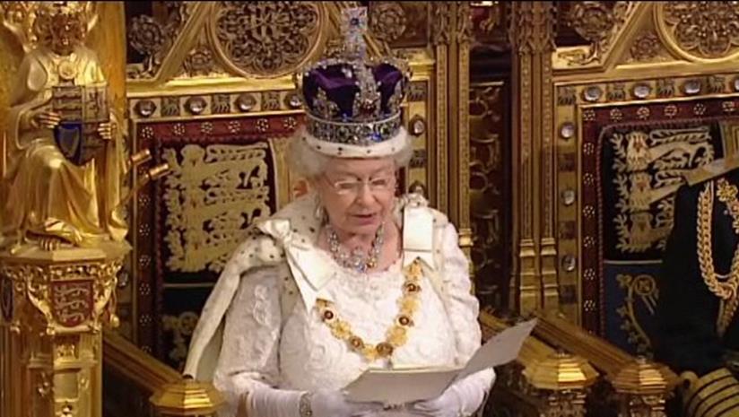 Q: 400 The Queen's Speech is read by the Queen from the throne in the House of Lords at the opening of parliament.
