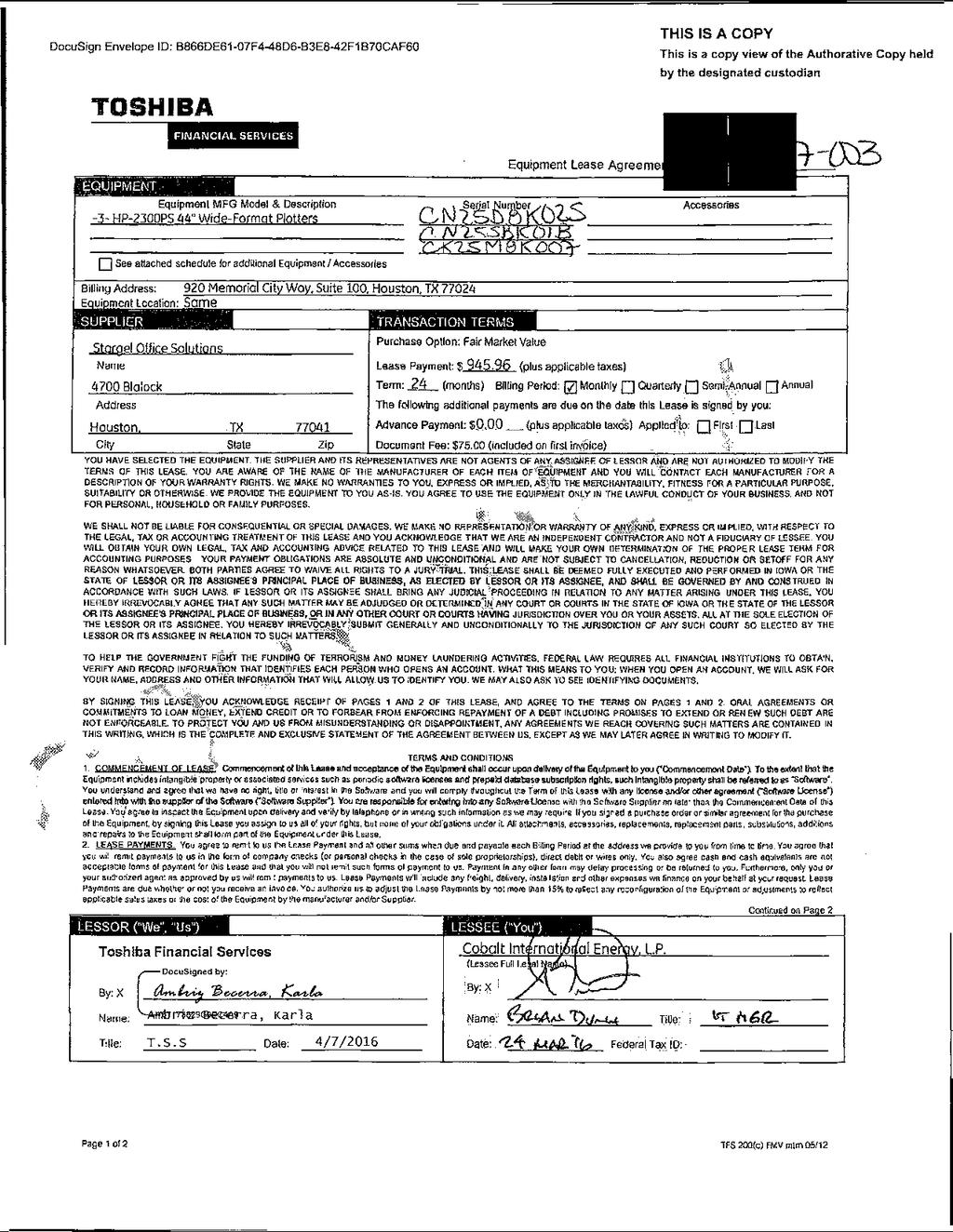 Case 17-36709 Document 1122-1